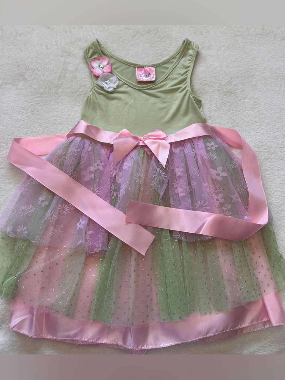 Pretty Chic Fantasy tutu Colorful dress size Fit 4-6X